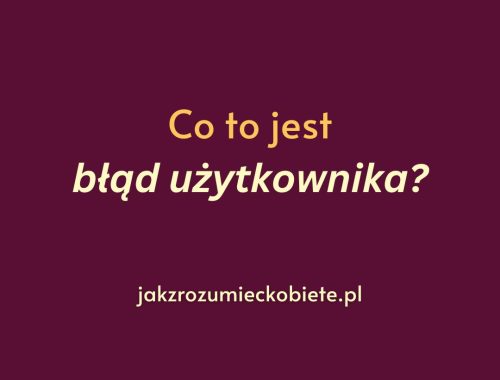 błąd użytkownika NPR